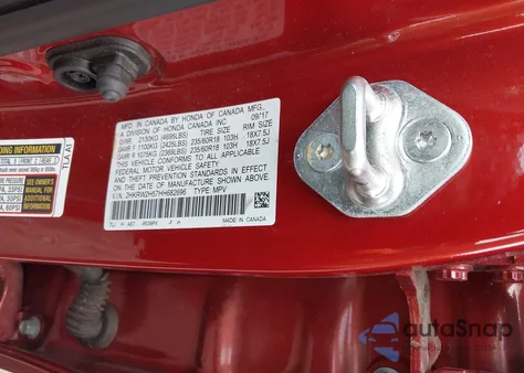 2017 Honda Cr-V Ex z USA, uszkodzony, nr VIN 2HKRW2H57HH682696